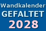 <b>Wandkalender 2028 gefaltet</b>
