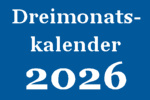 3-Monats Wandkalender 2026