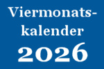 4-Monats Wandkalender 2026