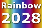 Rainbow Premium Classic2 Wandkalender 2028