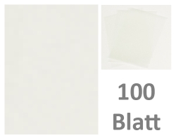Gmund Transparent Weiss - DIN A6  (100 Blatt)