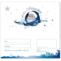 Geschenkgutscheine Blau Weihnachten-795 (50 Stk)