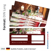 Gutscheine Restaurant-600 (50 Stk)
