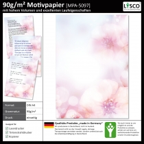 Briefpapier Blumen-5097 (100 Blatt)