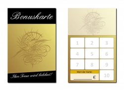 Bonuskarten Neutral zweiseitig ( BOK-420 / 50 Stck )