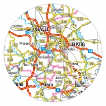 XXXL Deutschlandkarte Topografisch (K704)