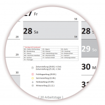XXL Wandkalender DIN A0 2025 + 2026 (grau2)