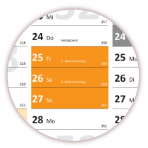XXL Rainbow Wandkalender DIN A0 2026 - Classic1