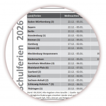 XXL Wandkalender 2026 - Classic-1 Grau