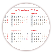 XXXL Wandkalender DIN B0 2026