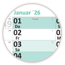 XXXL Wandkalender DIN B0 2025 + 2026