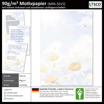 Briefpapier Blumen-5015 (100 Blatt)