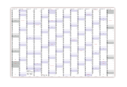XXXL Wandkalender Special A0 (1200x800mm) 2027 nass abwischbar