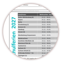 Wandkalender DIN A1 2027 T�rkis - gerollt