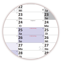 XXXL Wandkalender 2026 + 2027 Special A0 (1200x800mm) nass abwischbar