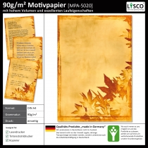 Briefpapier Herbst-5020 (100 Blatt)
