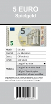 5 EURO Spielgeld - Standard (100 Stck)