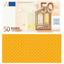 50 EURO Spielgeld - Standard (100 Stck)