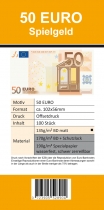 50 EURO Spielgeld - Standard (100 Stck)