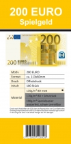 200 EURO Spielgeld - Standard (100 Stck)