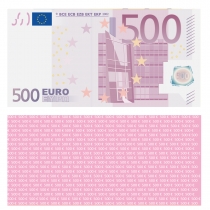 500 EURO Spielgeld - Standard (100 Stck)