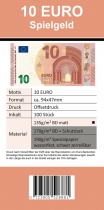 10 EURO Spielgeld - Standard (100 Stck)