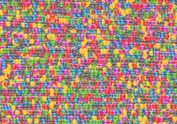 Geschenkpapier 502 bunte Kugeln (6 Bogen)