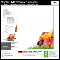 Briefpapier Blumen-5033 (100 Blatt)