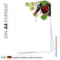 Briefpapier Wein-5035 (100 Blatt)