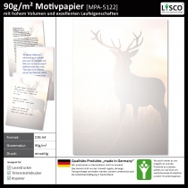 Briefpapier Hirsch-5122 (100 Blatt)