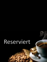 Tischkarten Reserviert - Kaffee (50 Stk.)