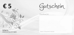 Festwertgutschein-Set (50 Stk)