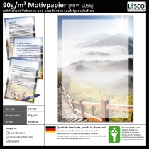 Briefpapier Berge-5056 (100 Blatt)