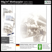 Briefpapier Warten auf Bahnhof-5065 (100 Blatt)