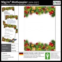 Briefpapier Weihnachten-5067 (100 Blatt)