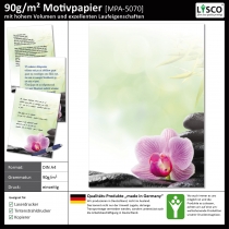 Briefpapier Blumen-5070 (100 Blatt)