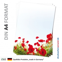 Briefpapier Blumen-5078 (100 Blatt)