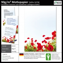 Briefpapier Blumen-5078 (100 Blatt)