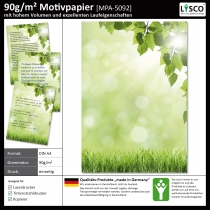 Briefpapier Natur-5092 (100 Blatt)