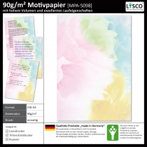Briefpapier Blumen-5098 (100 Blatt)