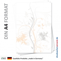 Briefpapier Blumen-5120 (100 Blatt)