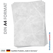 Briefpapier Farbig-Grau-5155b (DIN A4 / 100 Blatt) - Marmorpapier