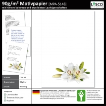 Briefpapier Blumen-5148 (100 Blatt)