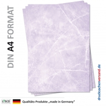 Briefpapier Farbig-Violett-5152b (DIN A4 / 100 Blatt) - Marmorpapier