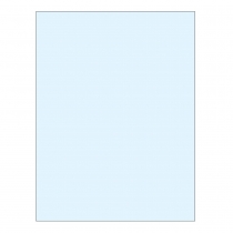 LYSCO Farbpapier HELLBLAU DIN A4 - 100 Blatt