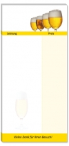Kellnerblock - Bier-201 (20 Stk)