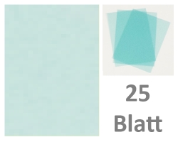 Gmund Transparent Trkis - DIN Lang (25 Blatt)