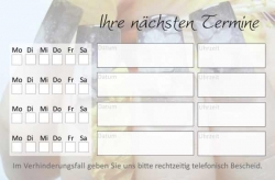 Terminkarten - Nails (500 Stck)