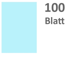 Caribic A3 Briefpapier Blau (100 Blatt)