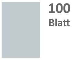 Caribic A3 Briefpapier Silbergrau (100 Blatt)